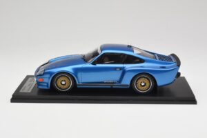 Porsche 911 930 Almeras Biturbo 3.3 Blå Kess 1:18 KE18005A Resin — bild 3 av 6