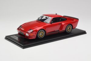 Porsche 911 930 Almeras Biturbo 3.3 Röd Kess 1:18 KE18005C Resin