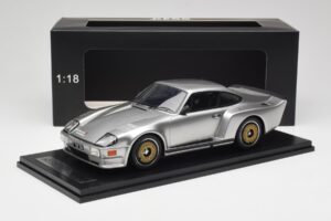 Porsche 911 930 Almeras Biturbo 3.3 Silver Kess 1:18 KE18005B Resin — bild 6 av 6