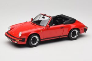 Porsche 911 SC Cabriolet Röd Minichamps 1:18 100063030 Metall