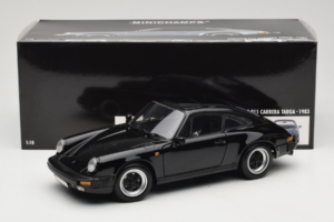 Porsche 911 Carrera 3.2 Svart Minichamps 1:18 100063060-R1 Metall — bild 8 av 8