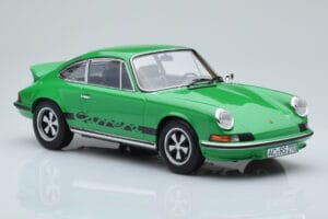 Porsche 911 Carrera RS 2.7 Grön Norev 1:18 187680 Metall — bild 4 av 6