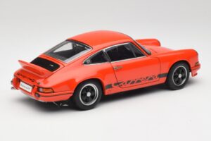 Porsche 911 Carrera RS 2.7 Orange & Svarta Ränder AUTOart 1:18 78054 Metall — bild 3 av 8