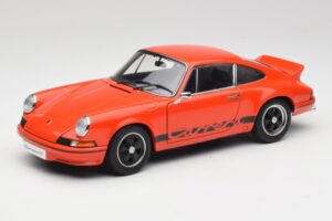 Porsche 911 Carrera RS 2.7 Orange & Svarta Ränder AUTOart 1:18 78054 Metall