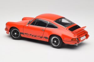 Porsche 911 Carrera RS 2.7 Orange & Svarta Ränder AUTOart 1:18 78054 Metall — bild 7 av 8