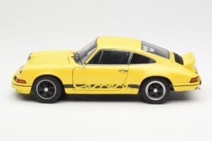 Porsche 911 Carrera RS 2.7 Gul AUTOart 1:18 78053 Metall — bild 4 av 8