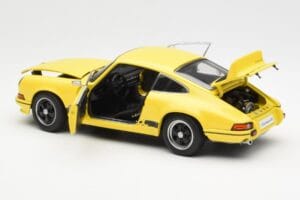 Porsche 911 Carrera RS 2.7 Gul AUTOart 1:18 78053 Metall — bild 5 av 8