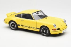 Porsche 911 Carrera RS 2.7 Gul AUTOart 1:18 78053 Metall — bild 6 av 8