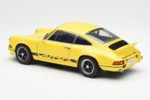 Porsche 911 Carrera RS 2.7 Gul AUTOart 1:18 78053 Metall — bild 7 av 8