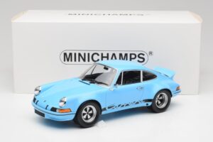 Porsche 911 Carrera RSR Blå & Svart Minichamps 1:18 107065021 Metall — bild 6 av 6