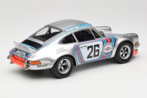 Porsche 911 Carrera RSR Group 4 GT #26 Martini Racing H. Muller / G. van Lennep GT Class Winner 1000 km Dijon 1973 Minichamps — bild 2 av 6