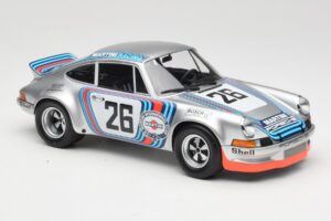 Porsche 911 Carrera RSR Group 4 GT #26 Martini Racing H. Muller / G. van Lennep GT Class Winner 1000 km Dijon 1973 Minichamps — bild 4 av 6