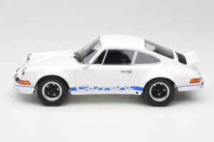 Porsche 911 Carrera RSR Group 4 GT Vit & Blå 1973 Minichamps 1:18 107065020 Metall — bild 3 av 6