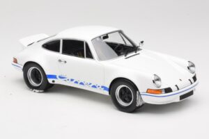 Porsche 911 Carrera RSR Group 4 GT Vit & Blå 1973 Minichamps 1:18 107065020 Metall — bild 4 av 6