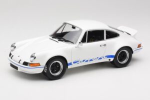 Porsche 911 Carrera RSR Group 4 GT Vit & Blå 1973 Minichamps 1:18 107065020 Metall