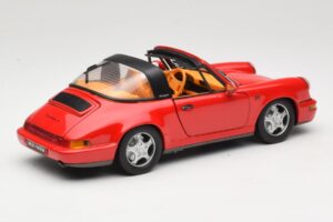 Porsche 911 Carrera Targa Röd Anson 1:18 3054 Metall — bild 3 av 8