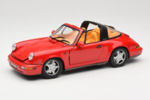 Porsche 911 Carrera Targa Röd Anson 1:18 3054 Metall
