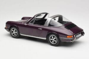 Porsche 911 E Targa Lila Norev 1:18 187644 Metall — bild 6 av 7