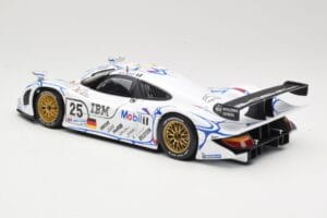 Porsche 911 GT1 #25 Porsche AG U. Alzen / J. Muller / B. Wollek 24 Hours of Le Mans 1998 Maisto 1:18 56052 Metall — bild 7 av 8