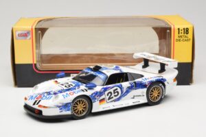 Porsche 911 GT1 #25 1999 Anson 1:18 30322-W Metall — bild 6 av 6