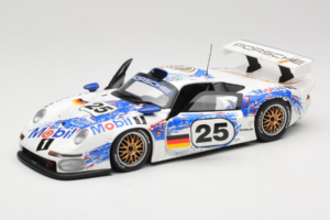 Porsche 911 GT1 #25 H. Stuck / T. Boutsen / B. Wollek 24 Hours of Le Mans 1996 UT Models 1:18 180966625 Metall — bild 2 av 8