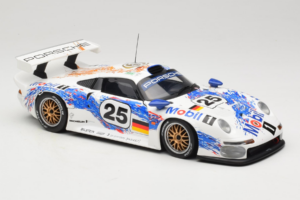 Porsche 911 GT1 #25 H. Stuck / T. Boutsen / B. Wollek 24 Hours of Le Mans 1996 UT Models 1:18 180966625 Metall — bild 6 av 8