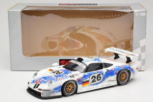 Porsche 911 GT1 #26 K. Wendlinger / Goody / Y. Dalmas 24 Hours of Le Mans 1996 UT Models 1:18 180966626 Metall — bild 8 av 8