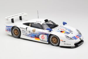 Porsche 911 GT1 #6 T. Boutsen / H-J. Stuck 1997 UT Models 1:18 39720 Metall — bild 6 av 8
