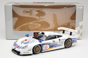 Porsche 911 GT1 #6 T. Boutsen / H-J. Stuck 1997 UT Models 1:18 39720 Metall — bild 8 av 8