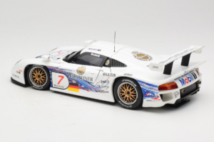 Porsche 911 GT1 #7 Y. Dalmas / R. Wollek FIA GT Championship 1997 UT Models 1:18 39721 Metall — bild 7 av 8
