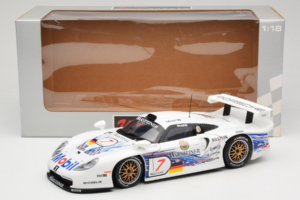Porsche 911 GT1 #7 Y. Dalmas / R. Wollek FIA GT Championship 1997 UT Models 1:18 39721 Metall — bild 8 av 8
