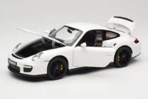 Porsche 911 GT2 997.1 Vit Norev 1:18 187572 Metall — bild 2 av 8