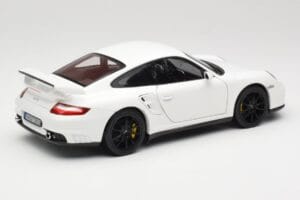 Porsche 911 GT2 997.1 Vit Norev 1:18 187572 Metall — bild 3 av 8