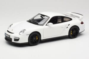 Porsche 911 GT2 997.1 Vit Norev 1:18 187572 Metall