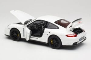 Porsche 911 GT2 997.1 Vit Norev 1:18 187572 Metall — bild 5 av 8