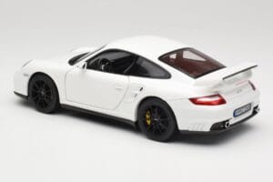 Porsche 911 GT2 997.1 Vit Norev 1:18 187572 Metall — bild 7 av 8