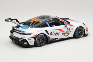 Porsche 911 GT3 Cup 992 #14 R. de Haan Oschersleben GP 2024 IXO 1:18 18RMC219 Metall — bild 2 av 6
