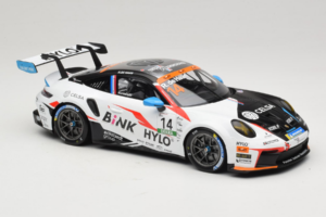 Porsche 911 GT3 Cup 992 #14 R. de Haan Oschersleben GP 2024 IXO 1:18 18RMC219 Metall — bild 4 av 6
