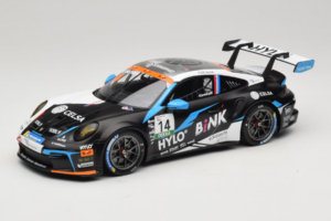 Porsche 911 GT3 Cup 992 #14 R. de Haan Oschersleben GP 2024 IXO 1:18 18RMC219 Metall