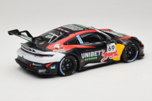 Porsche 911 GT3 Cup 992 #69 K. Rovanpera Zolder GP 2024 IXO 1:18 18RMC226 Metall — bild 2 av 6