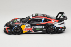 Porsche 911 GT3 Cup 992 #69 K. Rovanpera Zolder GP 2024 IXO 1:18 18RMC226 Metall — bild 3 av 6