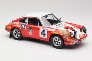Porsche 911 S #4 G. Larrousse / M. Perramond 2nd Place Rally Monte Carlo 1972 Minichamps 1:18 107726804 Resin — bild 4 av 6