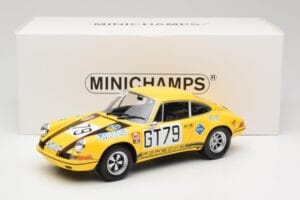 Porsche 911 S Racing Team AAW #79 H. Frohlich / P. Toivonen 1000km Nurburgring 1971 Minichamps 1:18 107706879 Resin — bild 6 av 6