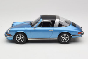 Porsche 911 S Targa Blue Metallic Norev 1:18 187646 Metall — bild 4 av 8