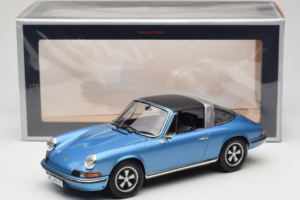 Porsche 911 S Targa Blue Metallic Norev 1:18 187646 Metall — bild 8 av 8