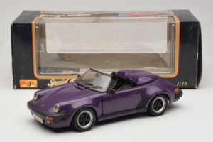 Porsche 911 3.2 Speedster Lila Maisto 1:18 50248 Metall — bild 8 av 8