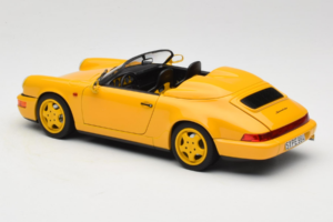 Porsche 911 964 Speedster Speed Yellow Norev 1:18 187130 Metall — bild 7 av 8