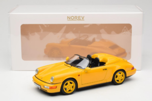 Porsche 911 964 Speedster Speed Yellow Norev 1:18 187130 Metall — bild 8 av 8