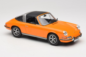 Porsche 911 T Targa Orange Norev 1:18 187220 Metall — bild 6 av 8