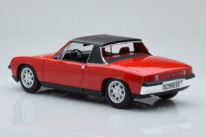 Porsche 914 1.7 Bahia Röd Norev 1:18 187690 Metall — bild 5 av 7